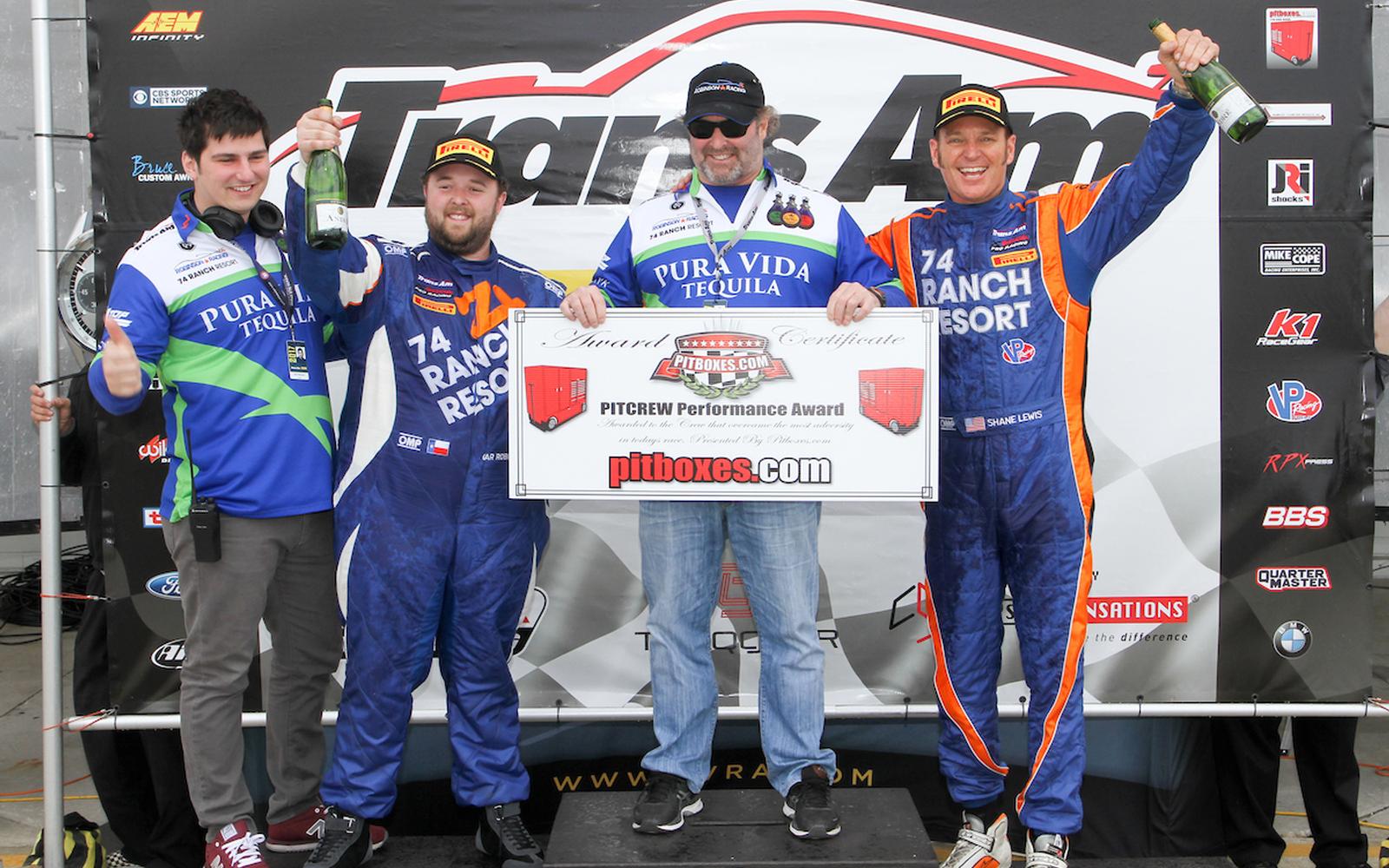 Smyre, Fraser, Klutt and Grant headline Trans Am Award Winners from Sebring